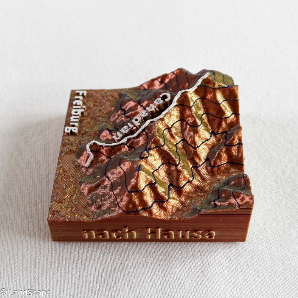 Produktfoto des Canadian-Trail Dekomagneten in Copper Metallic von rechts