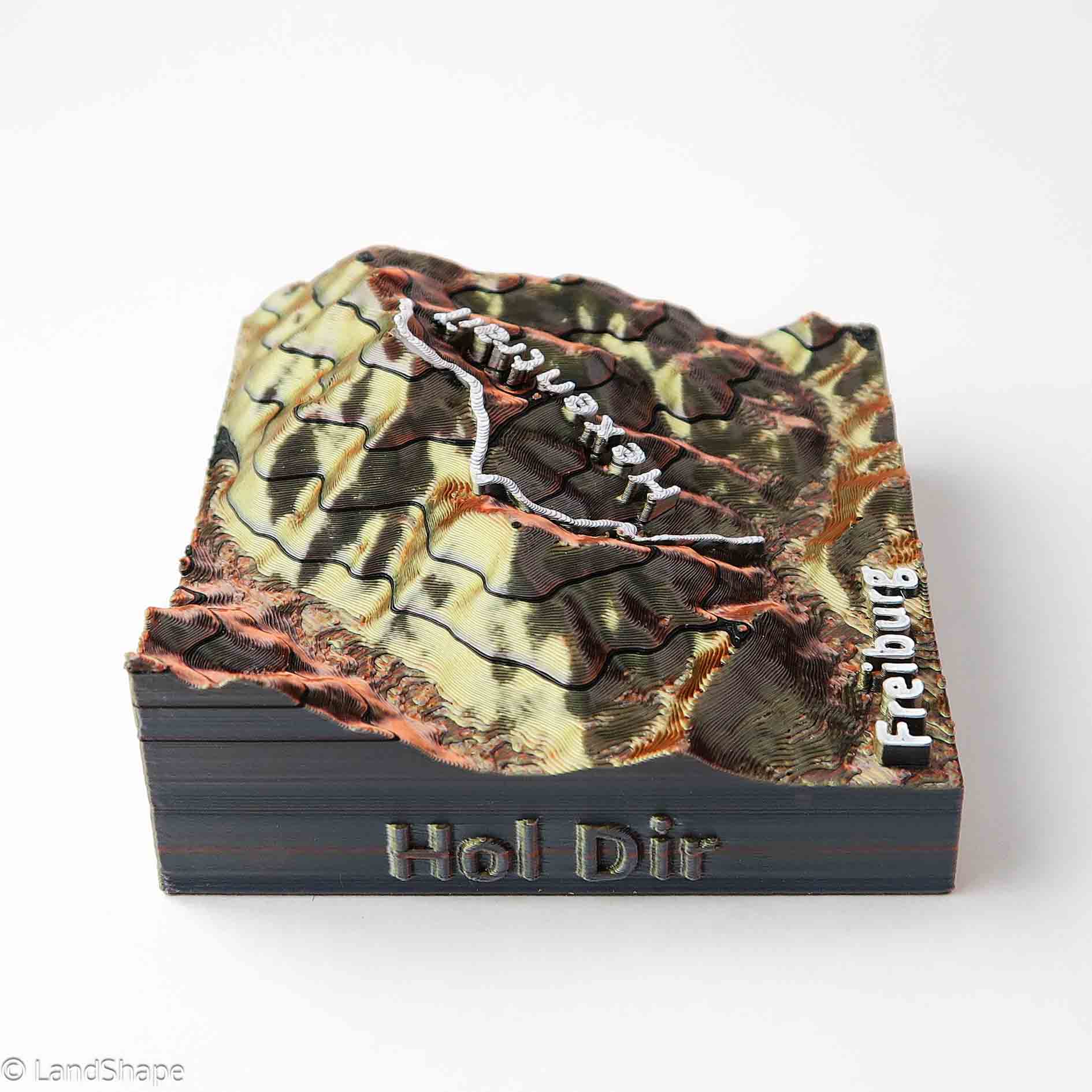 Produktfoto des Hexentrail Dekomagneten in Copper Metallic von links