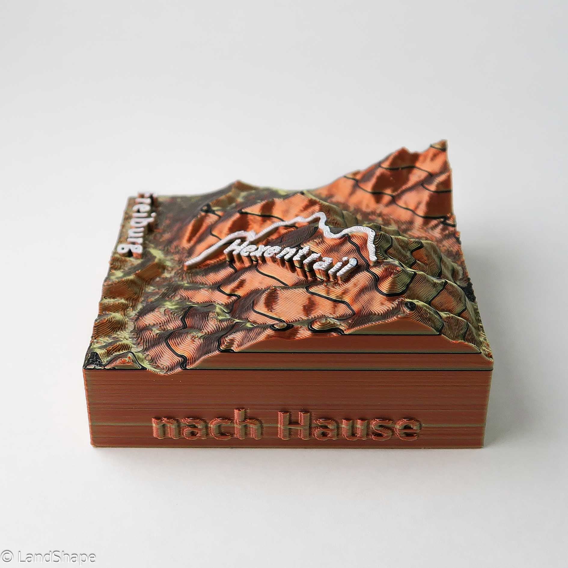 Produktfoto des Hexentrail Dekomagneten in Copper Metallic von rechts